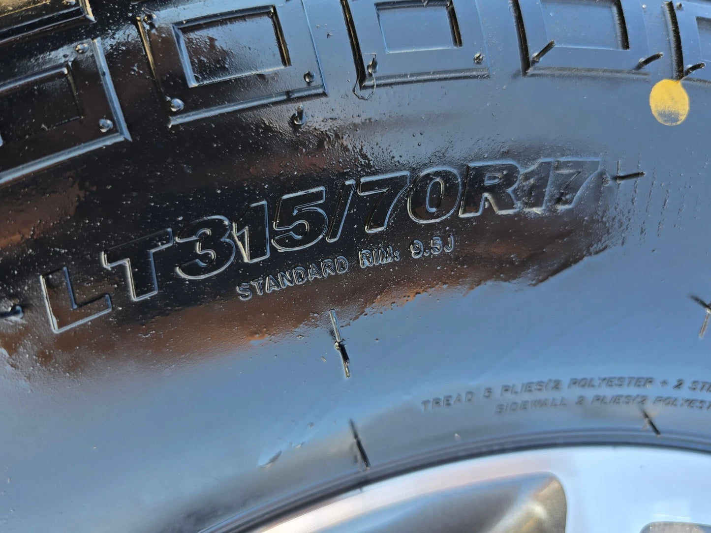 17" Ford F-150 Raptor OEM 10115 rims wheels 35" tires NEW