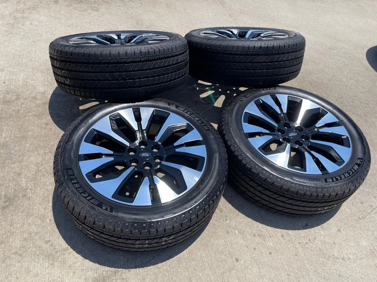 22" Ford F-150 LIMITED Plus OEM rims wheels Expedition MICHELIN 2025 2026 NEW