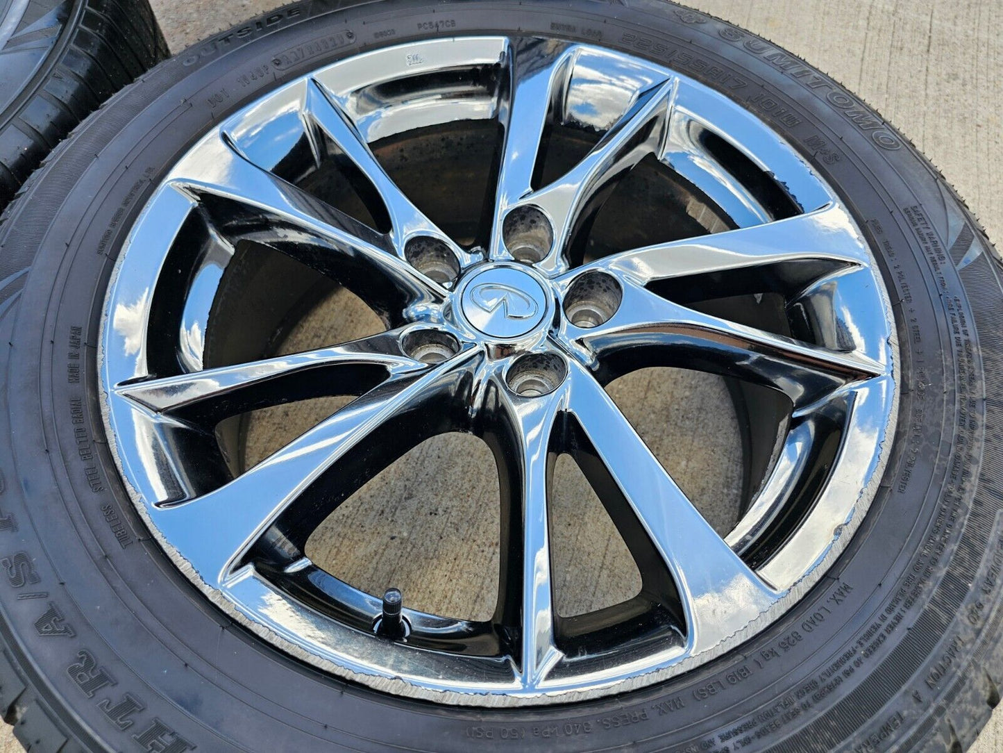 18" Infiniti Q50 OEM wheel rim 73764 Altima 2014 2015 2016 2017 2018 2019