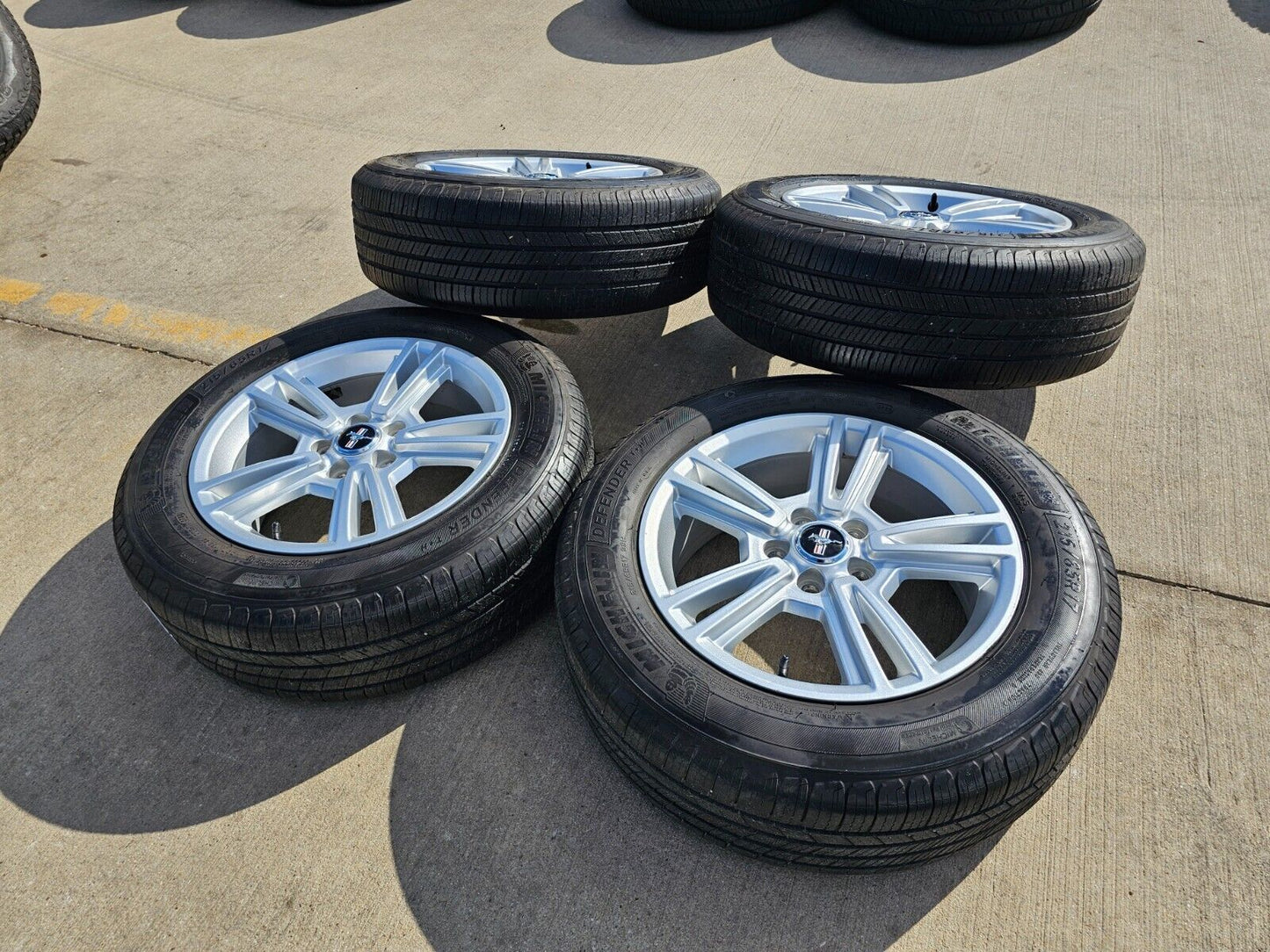 17" Ford Mustang GT OEM Silver wheels rims 3808 tires DISCOUNTED