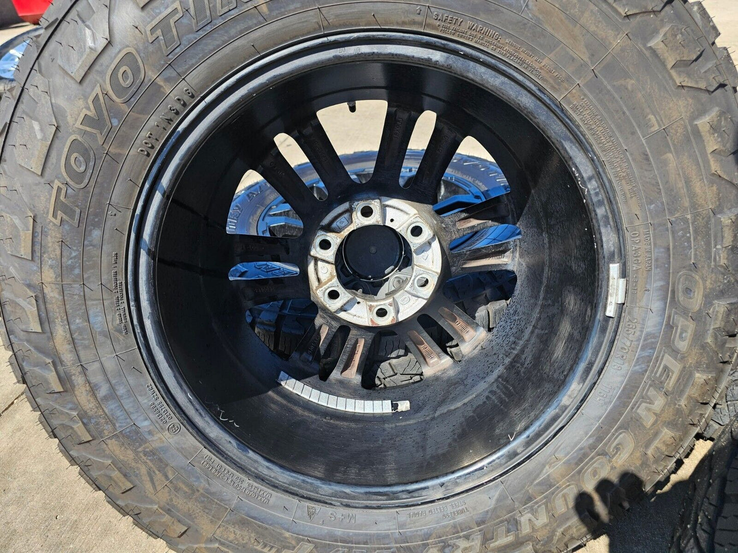 18x9 MB TKO wheels rims F-150 Chevy RAM 1500 Tacoma 6x139 6x135