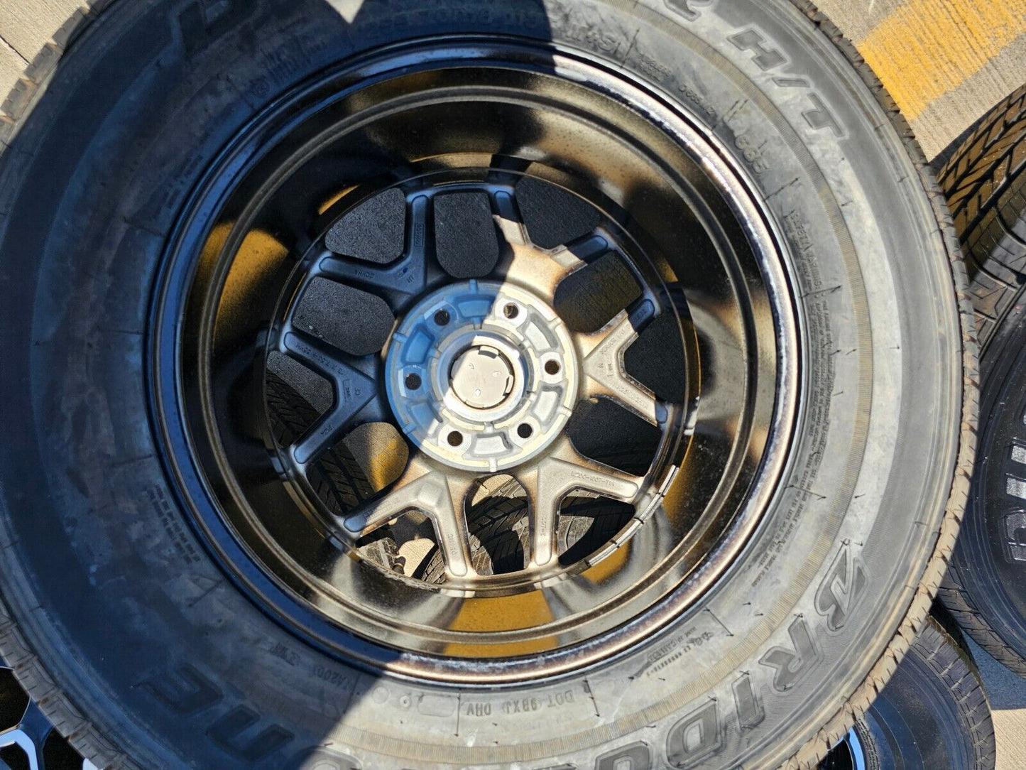 18" Ford Bronco wheels rims tires black 95213 Ranger tires 2023 2024 2025 NEW