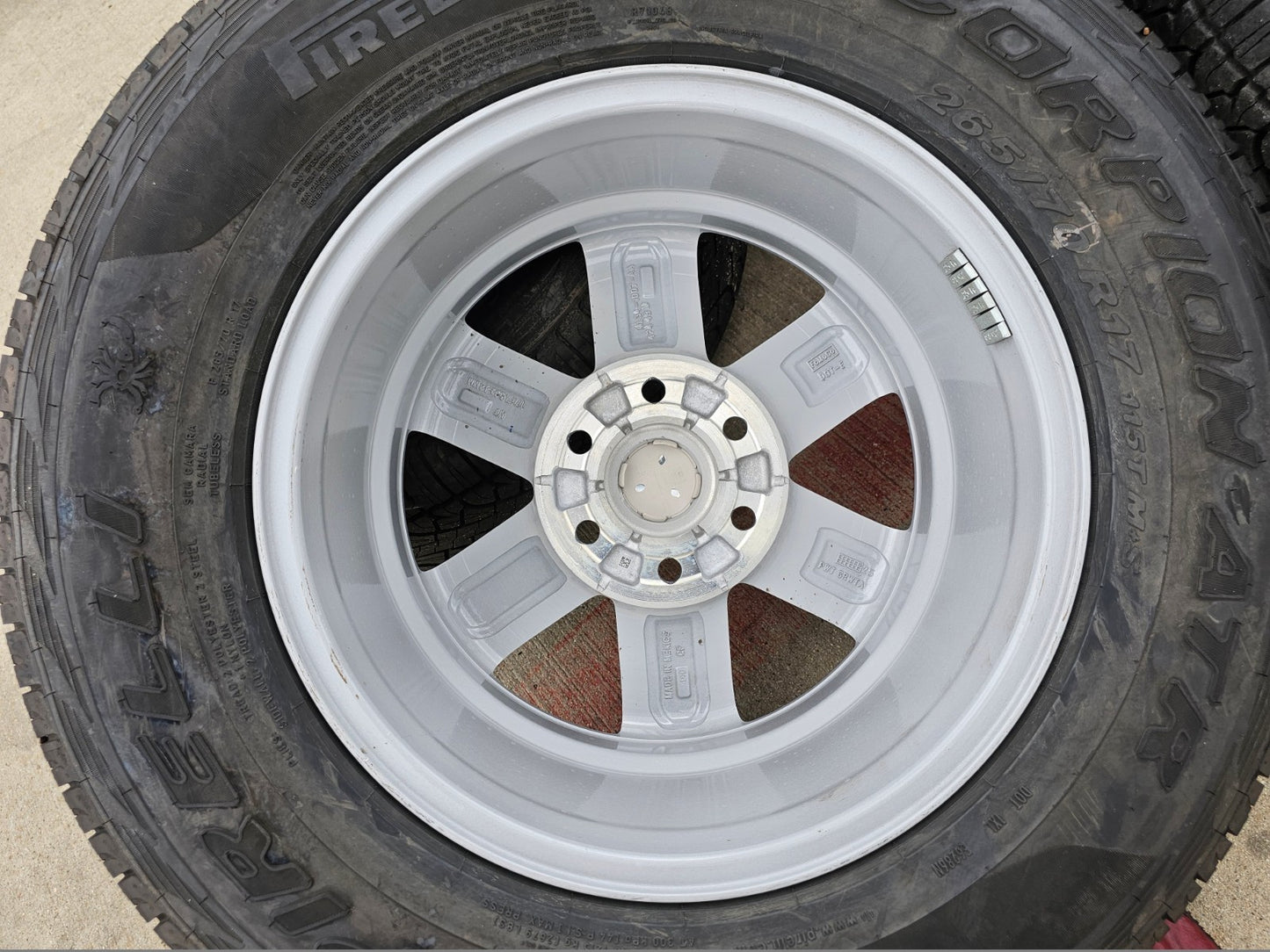 17" Ford F-150 Expedition OEM rims wheels 10339 tires 2024 2025 PIRELLI A/T NEW