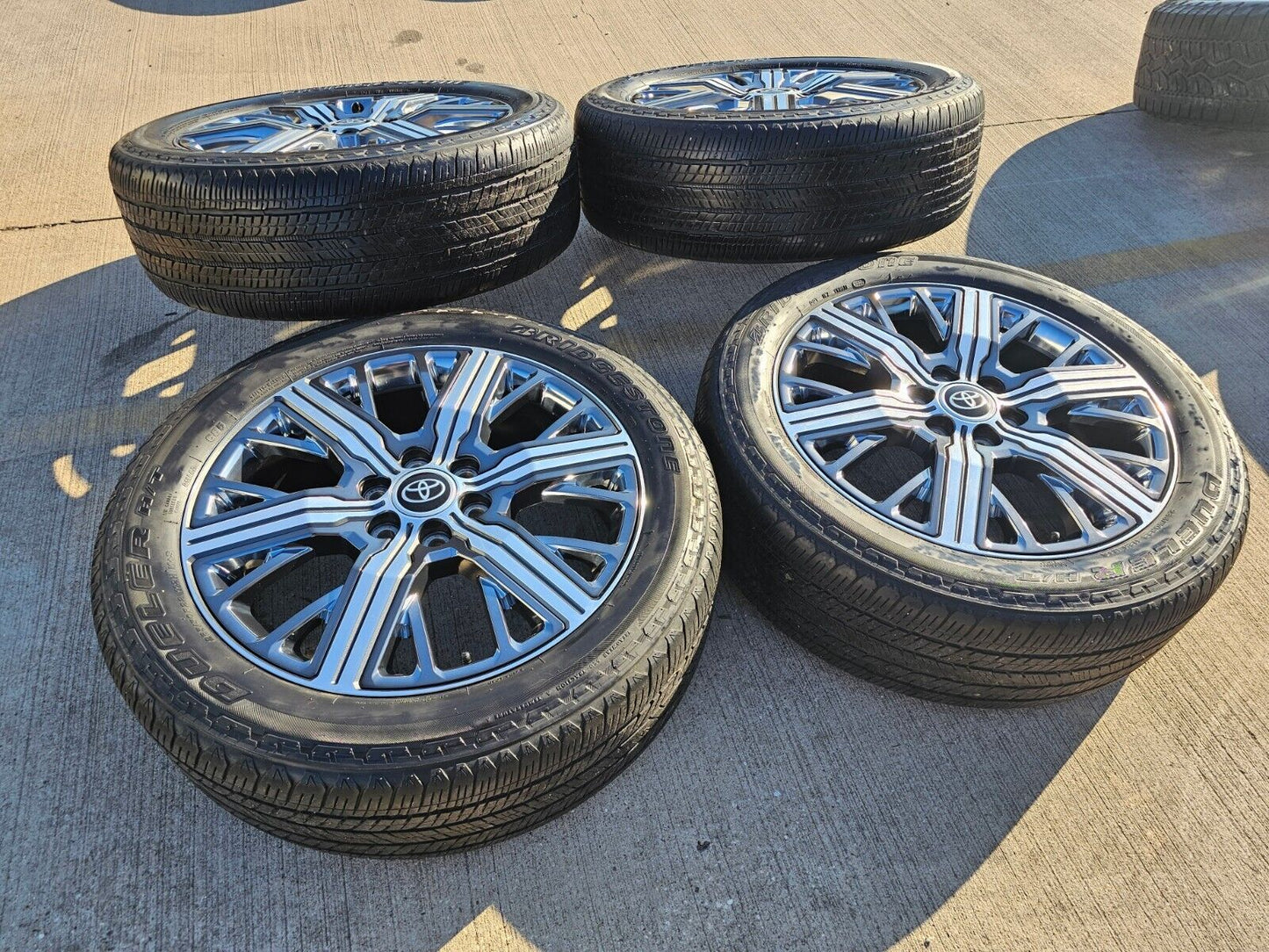 22" Toyota Tundra CAPSTONE OEM wheels rims 75282 95457 Sequoia 2023 2024 2025