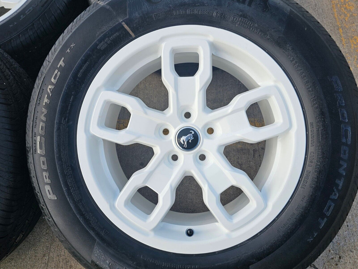 17" Ford Bronco Sport rims wheels HERITAGE 95019 10325 OEM factory NEW