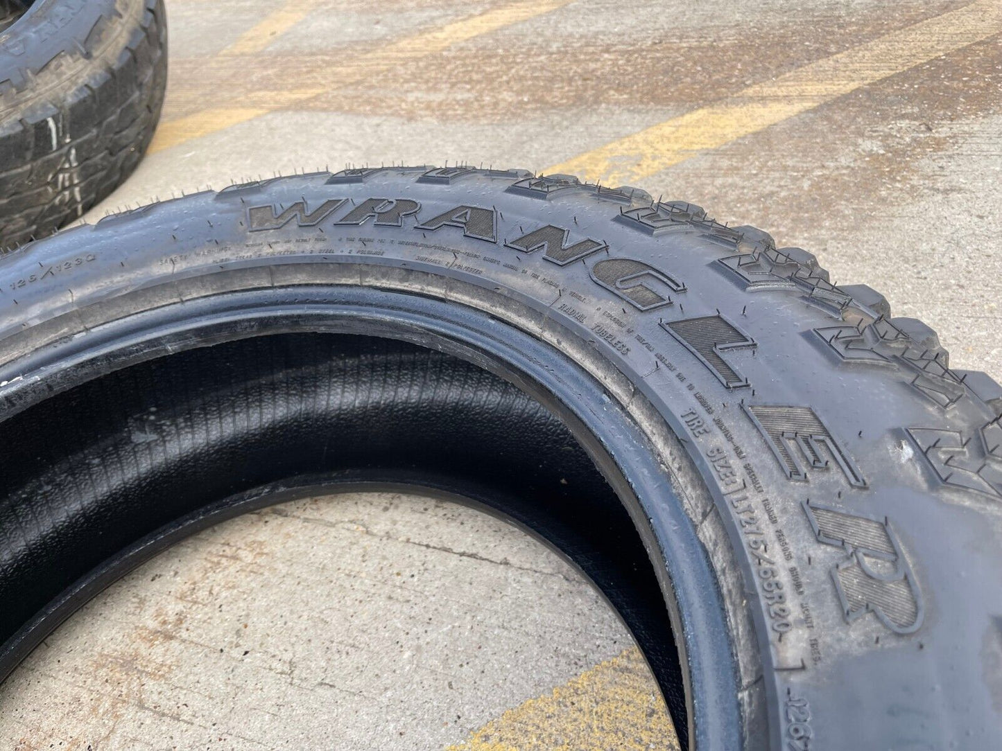 (1) 275/65/20 Goodyear Wrangler Ultra Terrain A/T tire LT 10 ply load range E
