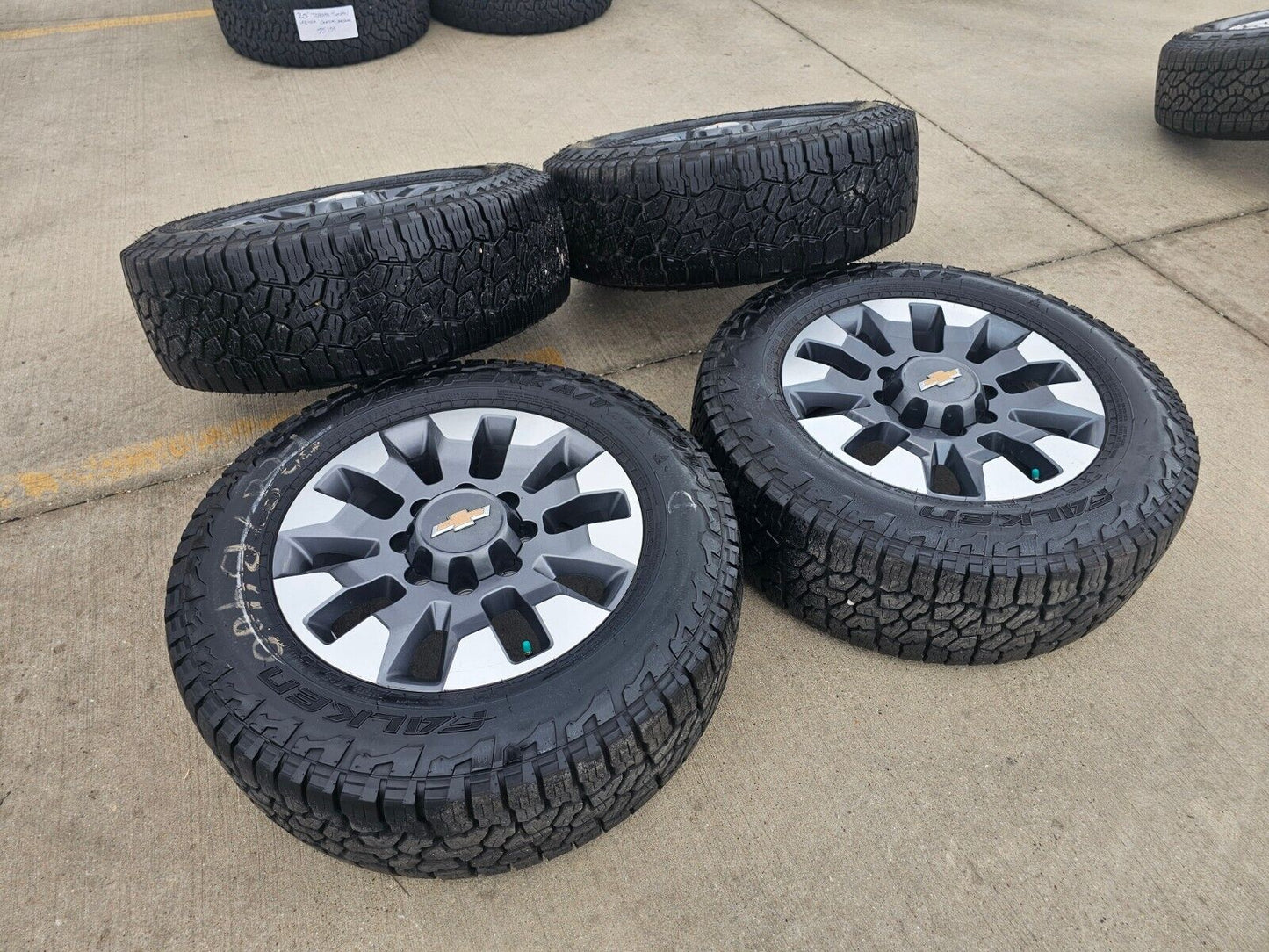 20" Chevy Silverado GMC Sierra AT4 2500 3500 OEM 5960 wheels rims 2022 2023 2024