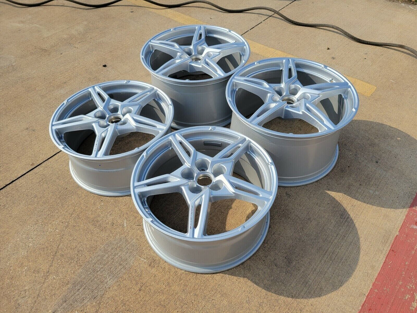 19" + 20" Chevy Corvette C8 OEM wheels rims 14007 14008 2022 2023 2024 2025 NEW