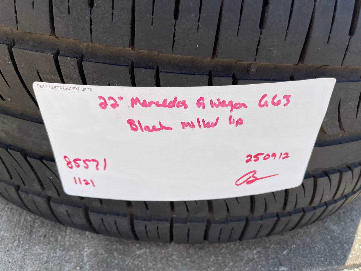 22" Mercedes G Wagon G63 AMG OEM 38658 wheels rims 2021 2022 2023 2024 2025 2026