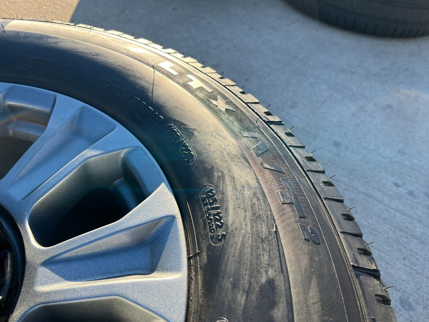 18" Ford F-250 F-350 OEM TREMOR gray rims wheels 10097 tires 2024 2025 NEW