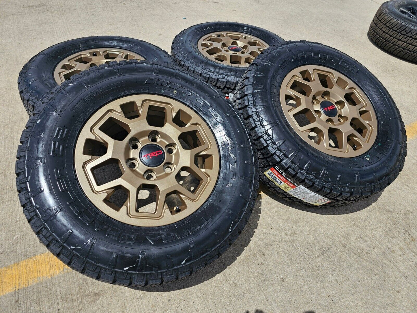 17" Toyota Tacoma 4Runner TRD BRONZE OEM 10638 42611 95893 wheels rims 2025 NEW