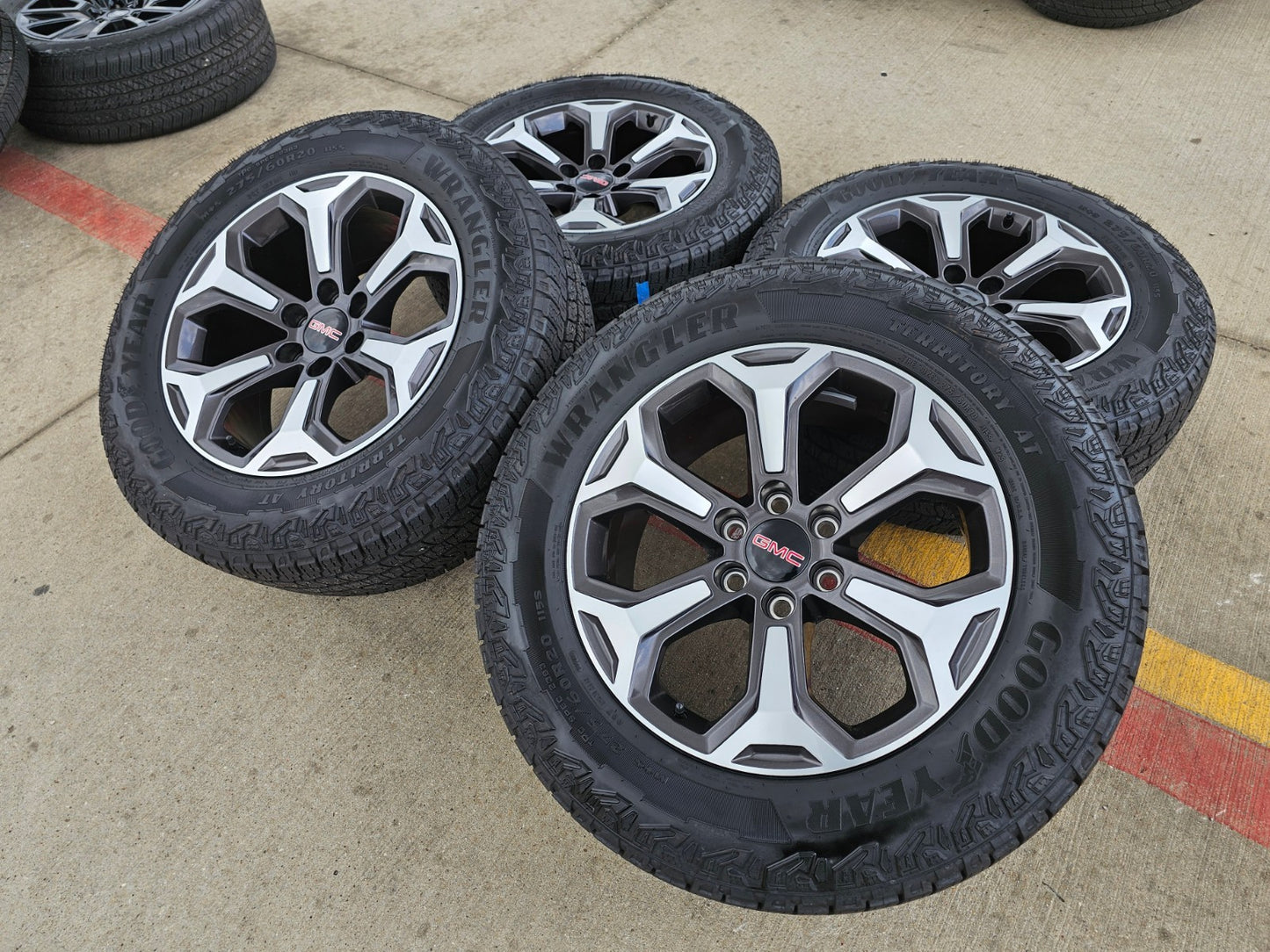 20" GMC Sierra Canyon Chevy Silverado OEM wheels rims 2024 2025 2026 NEW