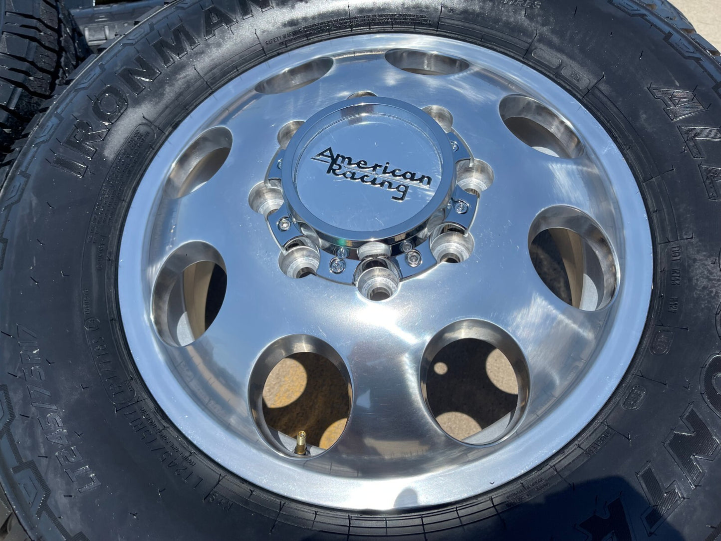17" American Racing AR204 Dodge Ram 3500 DUALLY OEM wheels rims 8x165 8x6.5 NEW