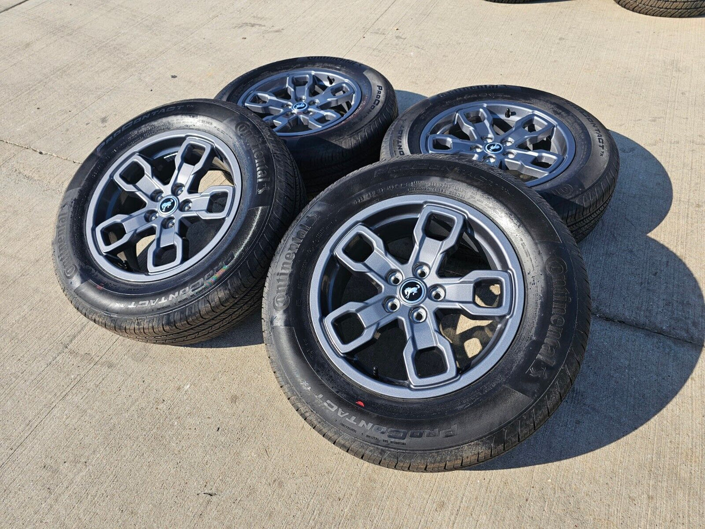 17" Ford Bronco Sport Maverick rims wheels 95019 10325 OEM 2023 2024 2025 NEW