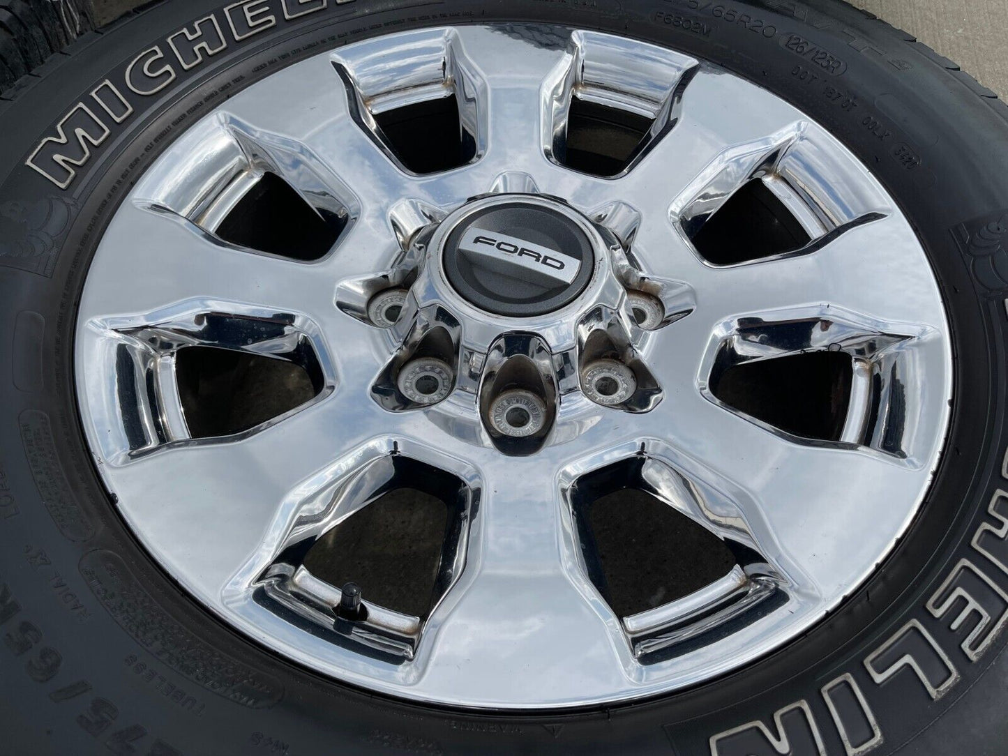 20" Ford F-250 chrome OEM 10100 rims wheels 2017 2018 2019 2020 2023 2024