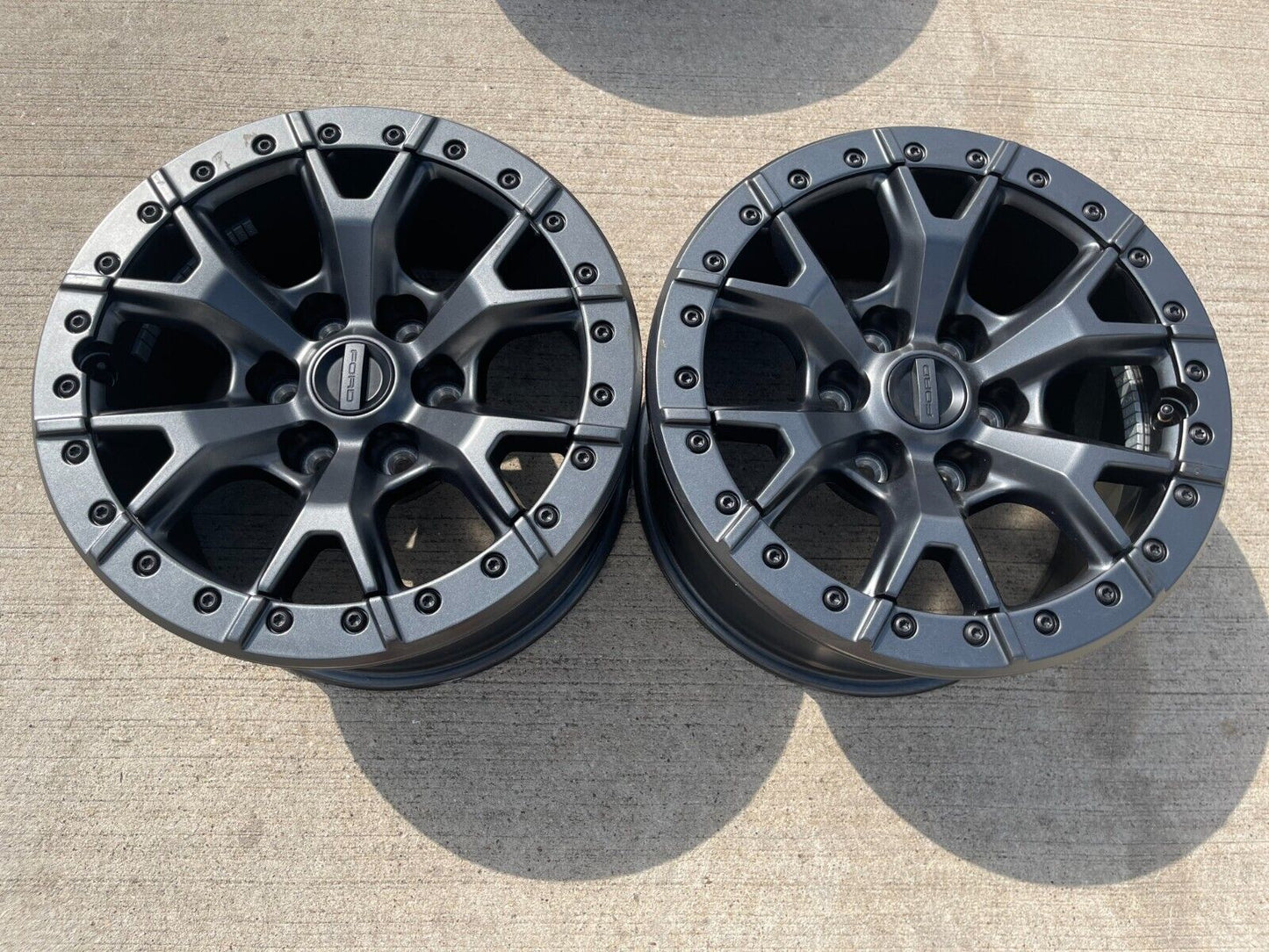 17" Ford F-150 Raptor OEM BEADLOCK rim wheel 10460 spare 2021 2022 2023 2024