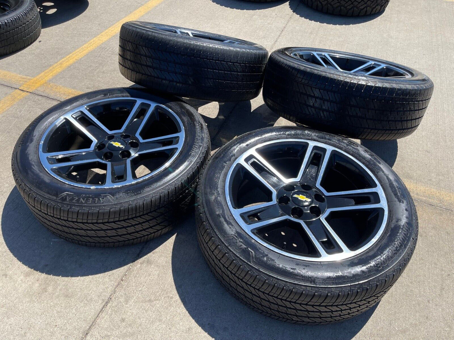 22" Chevy Tahoe GMC Yukon Sierra OEM Replica wheels rims Silverado 5664 Escalade