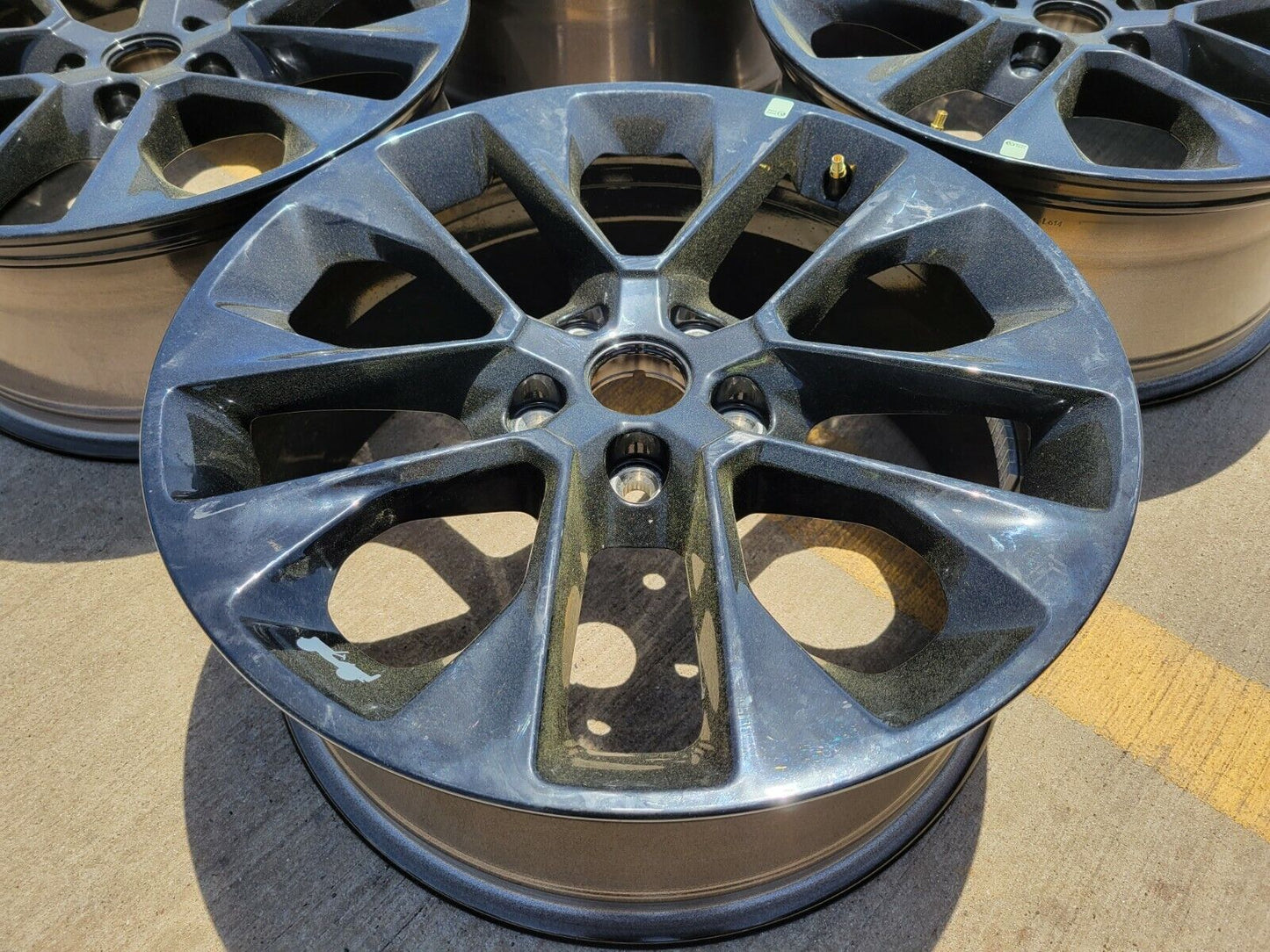 20" Jeep Wrangler HIGH ALTITUDE OEM Black wheels rims Gladiator 9262 96902