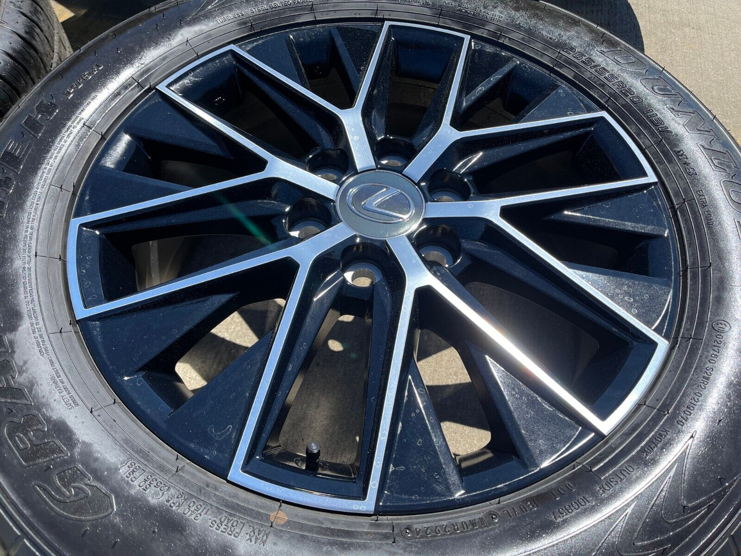 20" Toyota Land Cruiser Tundra OEM wheels rims 10545 Lexus GX550 LX600 2025 NEW