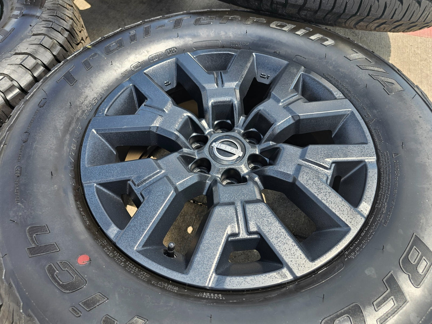 17" Nissan Frontier OEM Desert Runner 62832 wheels rims tires 2023 2024 2025 NEW
