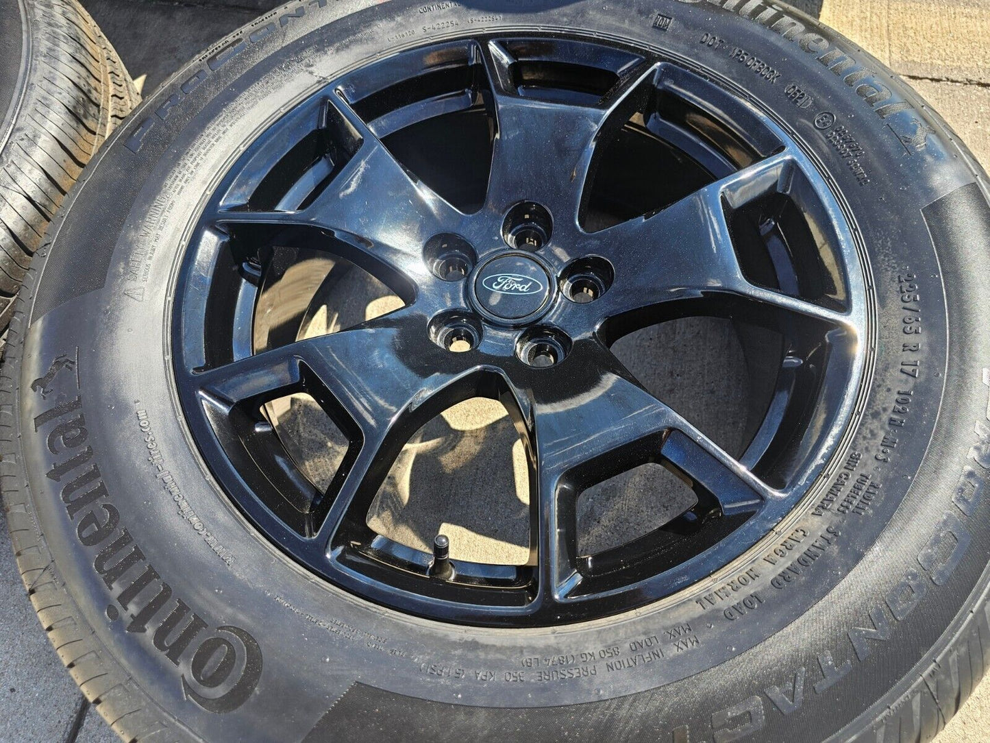17" Ford Bronco HERITAGE OEM rims wheels 10427 95021 Black 2023 2024 2025 NEW