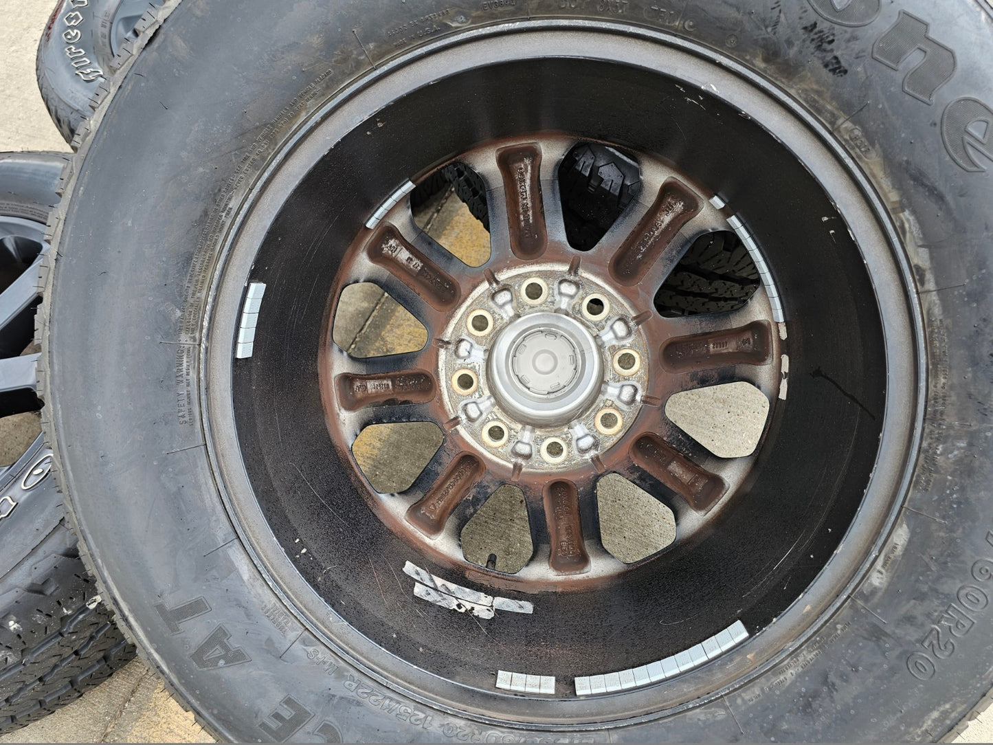 20" Dodge Ram 2500 3500 LARAMIE OEM 2700 wheels rims tires FIRESTONE