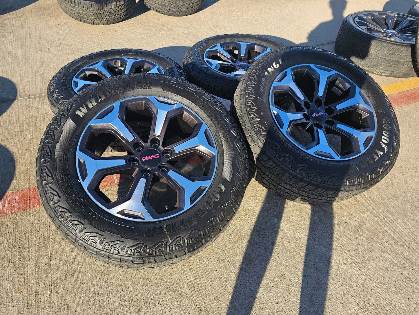 20" GMC Sierra Canyon Chevy Silverado OEM wheels rims 2024 2025 2026 NEW