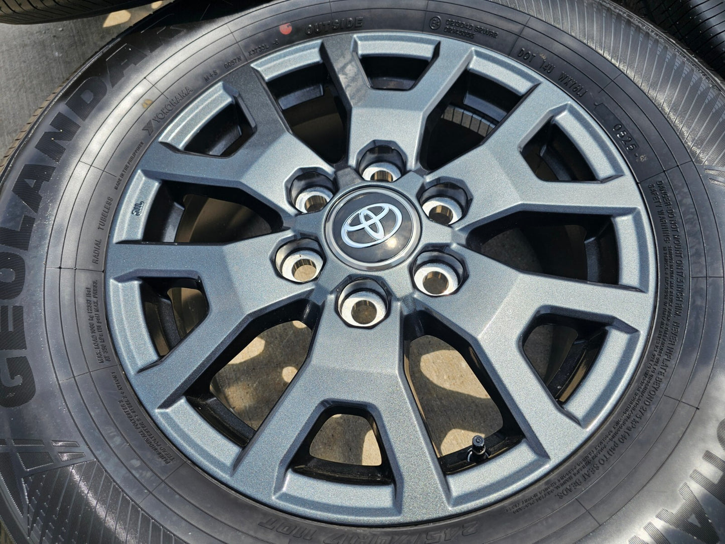 17" Toyota 4Runner Tacoma TRD OEM 42611 wheels rims tires 2024 2025 2026 NEW