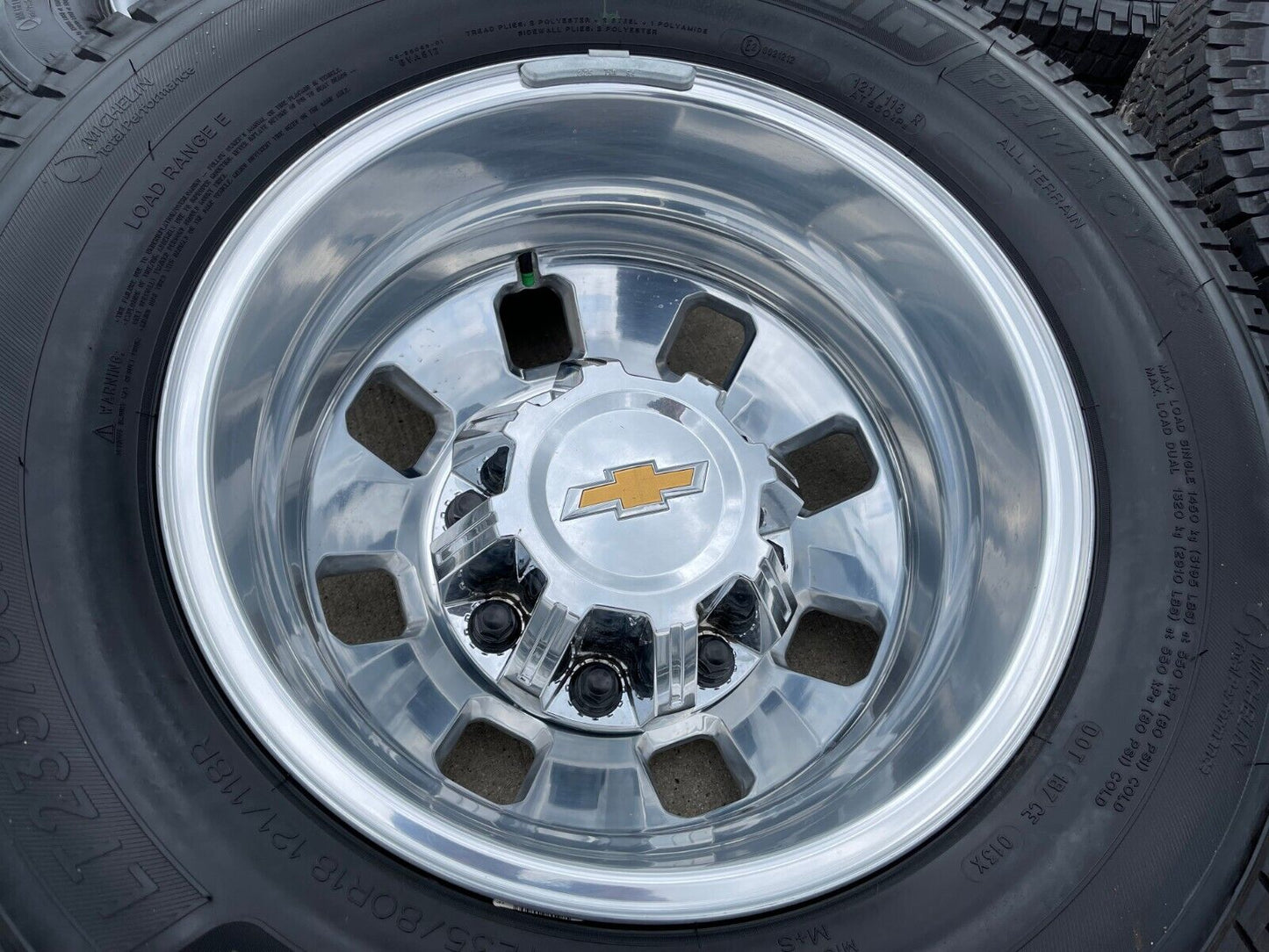 18" Chevy Silverado 3500 Dually rims wheels OEM GMC Sierra 8x210 2024 2025 NEW