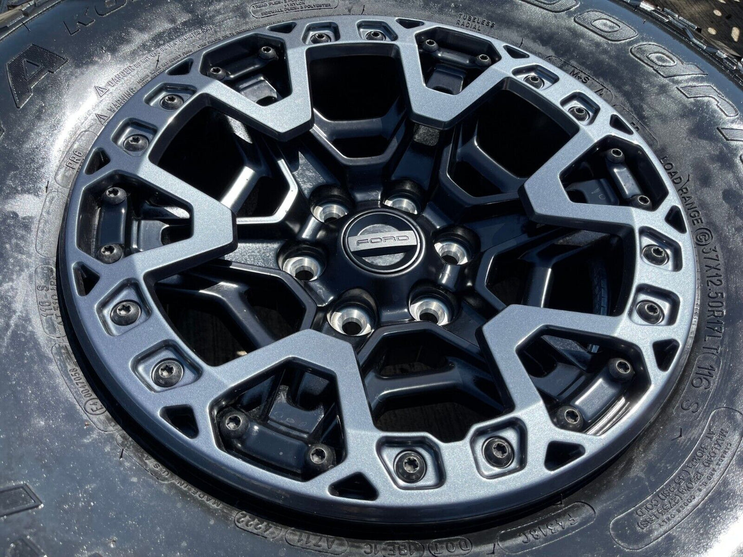 17" Ford F-150 Raptor R OEM BEADLOCK rims wheels 2024 2025 BFG NEW