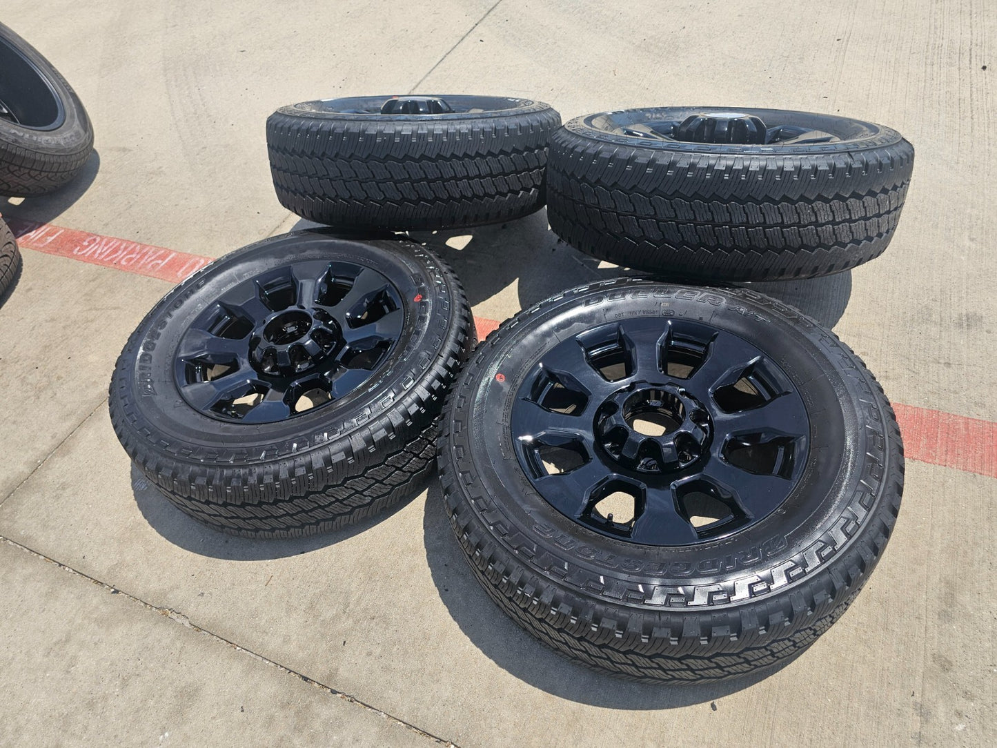 20" Ford F-250 F-350 Tremor OEM Black 10101 rims wheels tires NEW