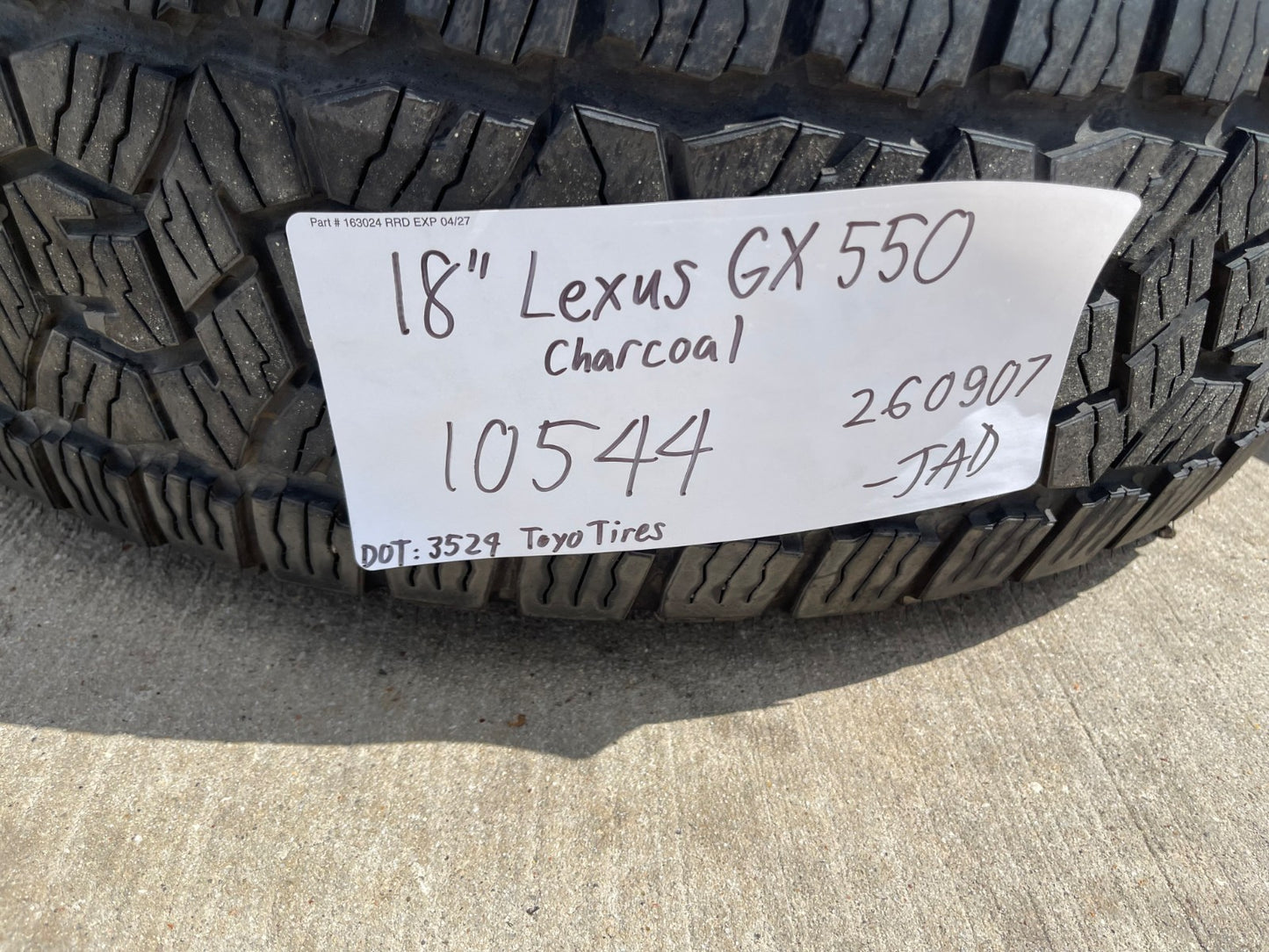 18" Toyota Tacoma TRD OEM 10544 wheels rims Land Cruiser Tundra 2025 2026 2027