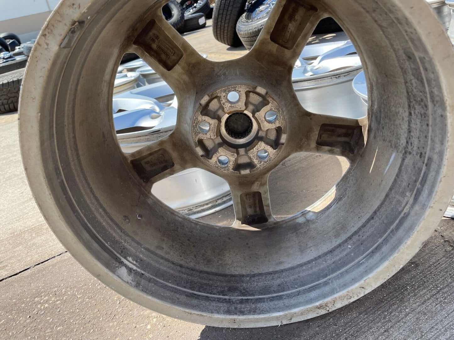 20" Chevy Camaro SS ZL1 OEM 5579 5581 staggered wheels rims