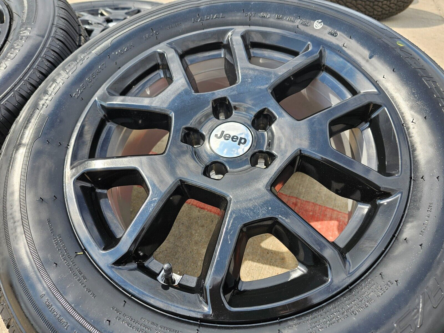 17" Jeep Cherokee wheels OEM rims Compass 9257 9225 Renegade NEW