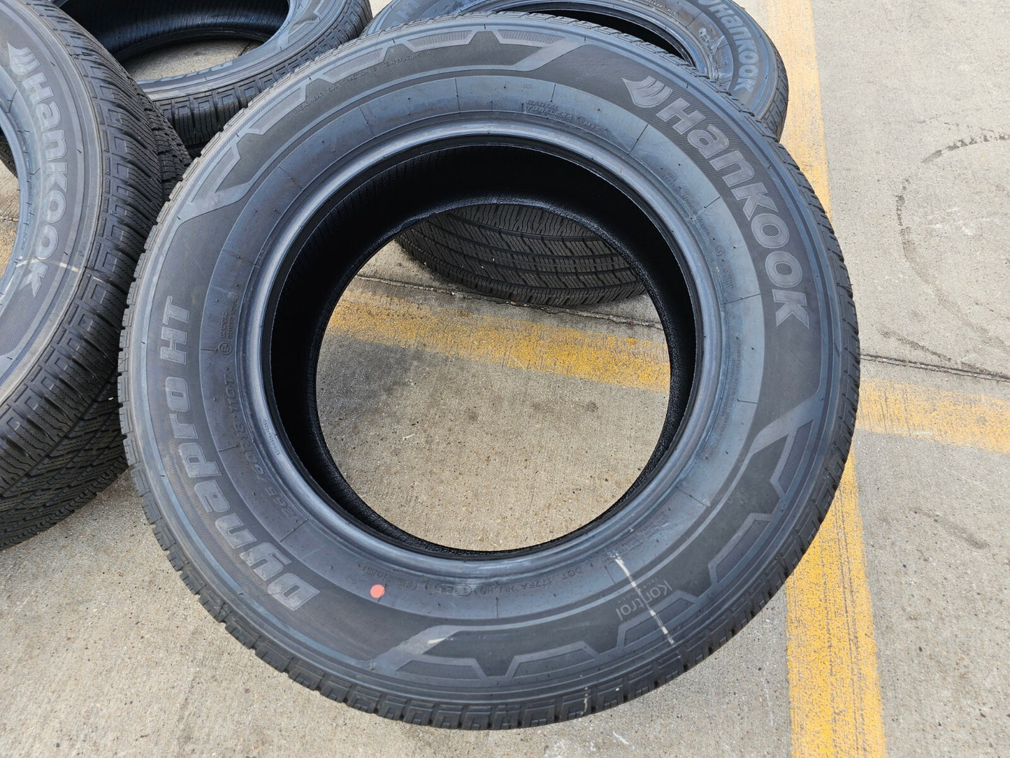(4) 265/60/18 Hankook Dynapro H/T tires NEW TAKE OFFS!