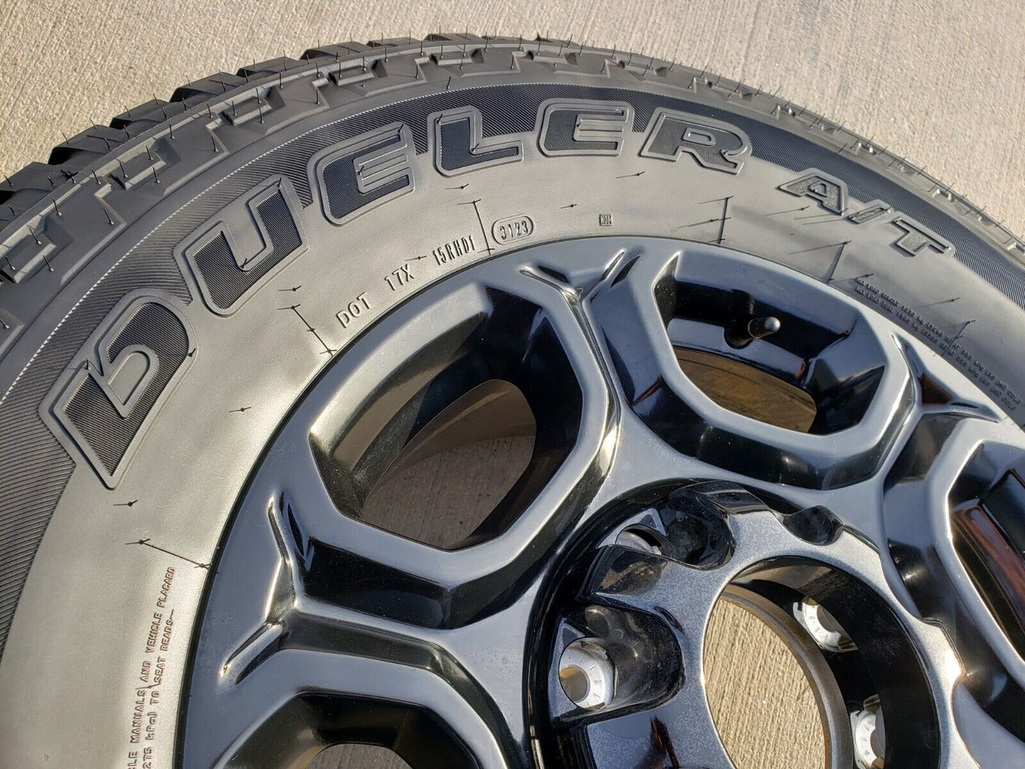 18" Ford F-250 F-350 Lariat FX-4 OEM 10479 black wheels 2023 2024 2025 NEW