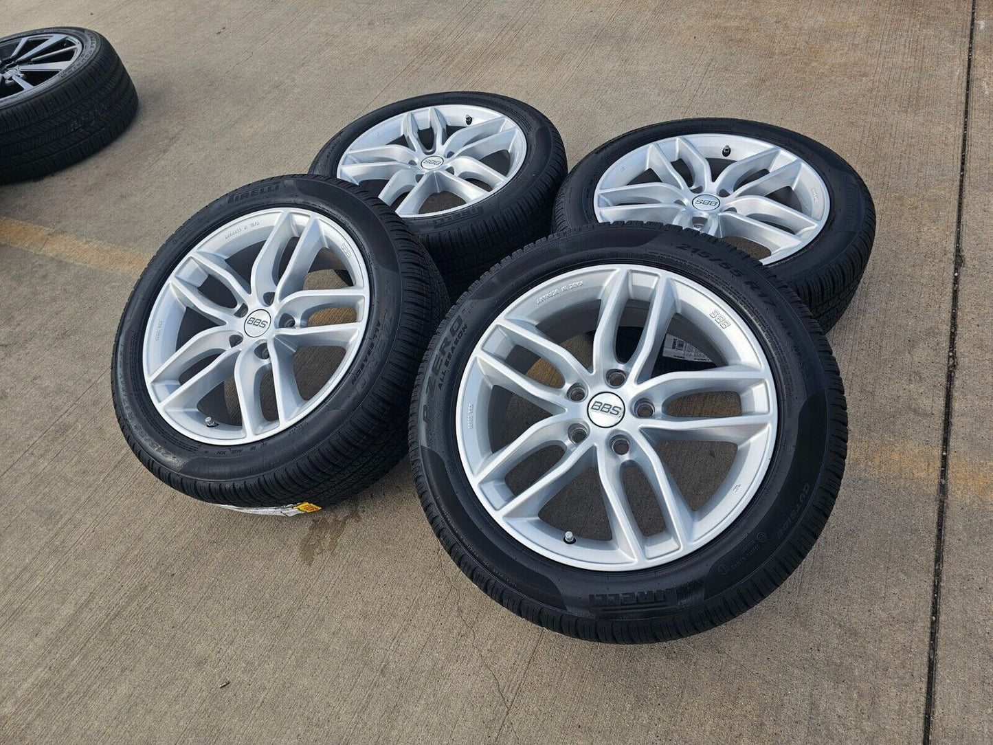 17x7.5 BBS OEM wheels rims tires Audi VW Mercedes wheels rims A4 A3 E 5x112 NEW