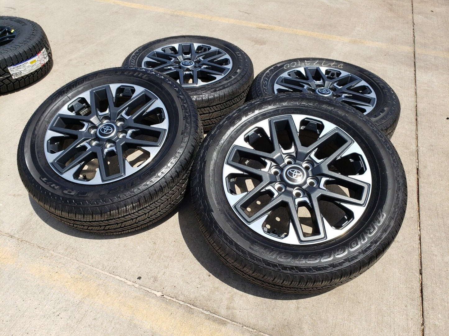 20" Toyota Tundra TSS TRD OEM wheels rims tires 95295 Sequoia 2023 2024 2025 NEW