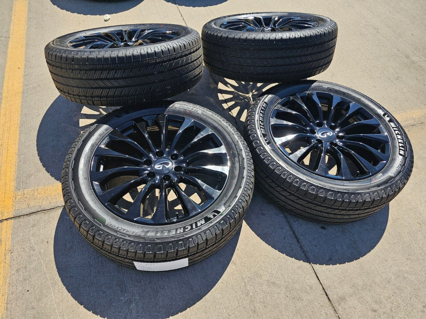 22" Infiniti QX80 QX56 OEM wheels rims 62799 73770 Nissan Titan Armada NEW