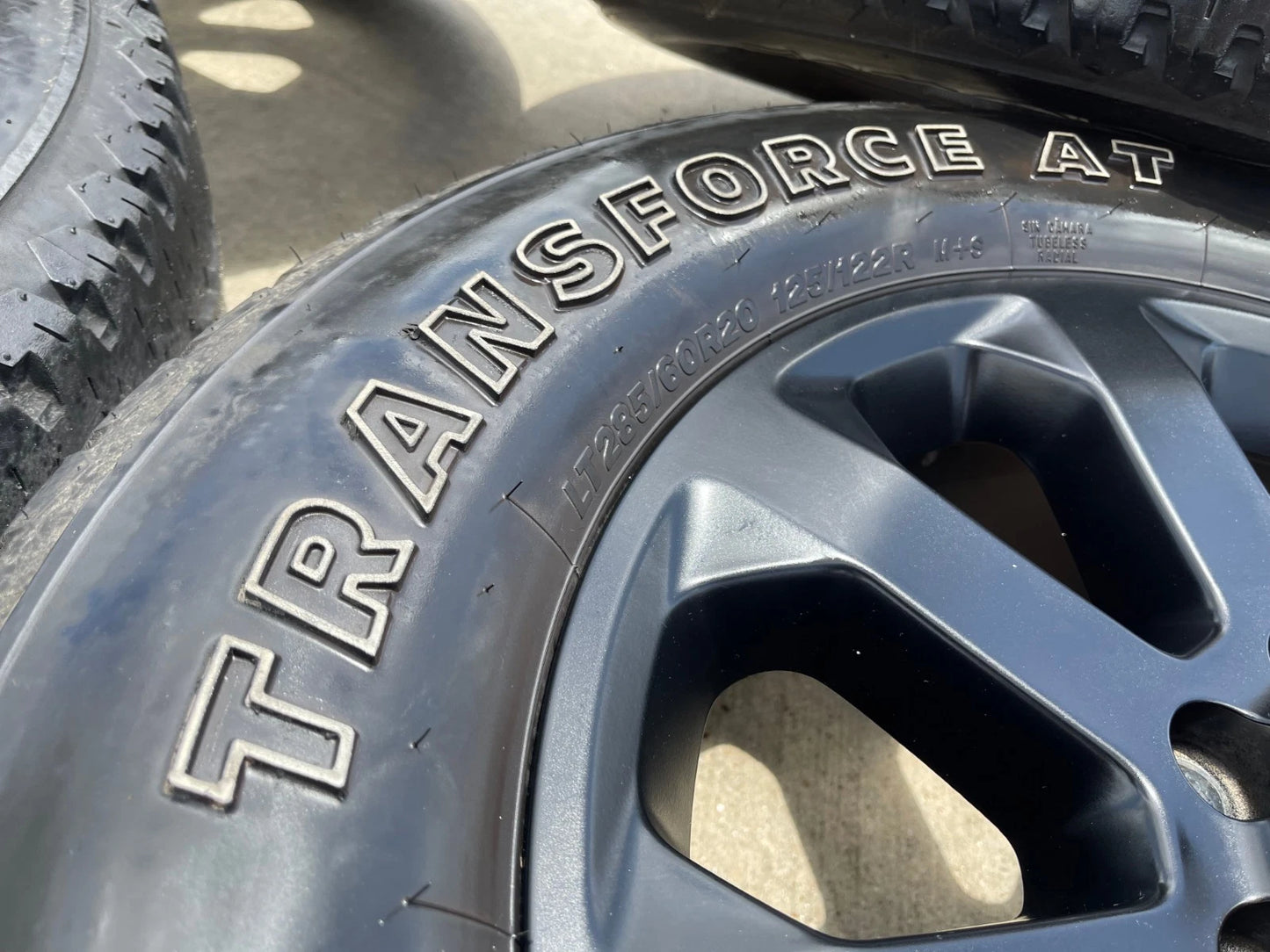 20" Dodge Ram 2500 3500 LARAMIE OEM 2700 black wheels rims tires
