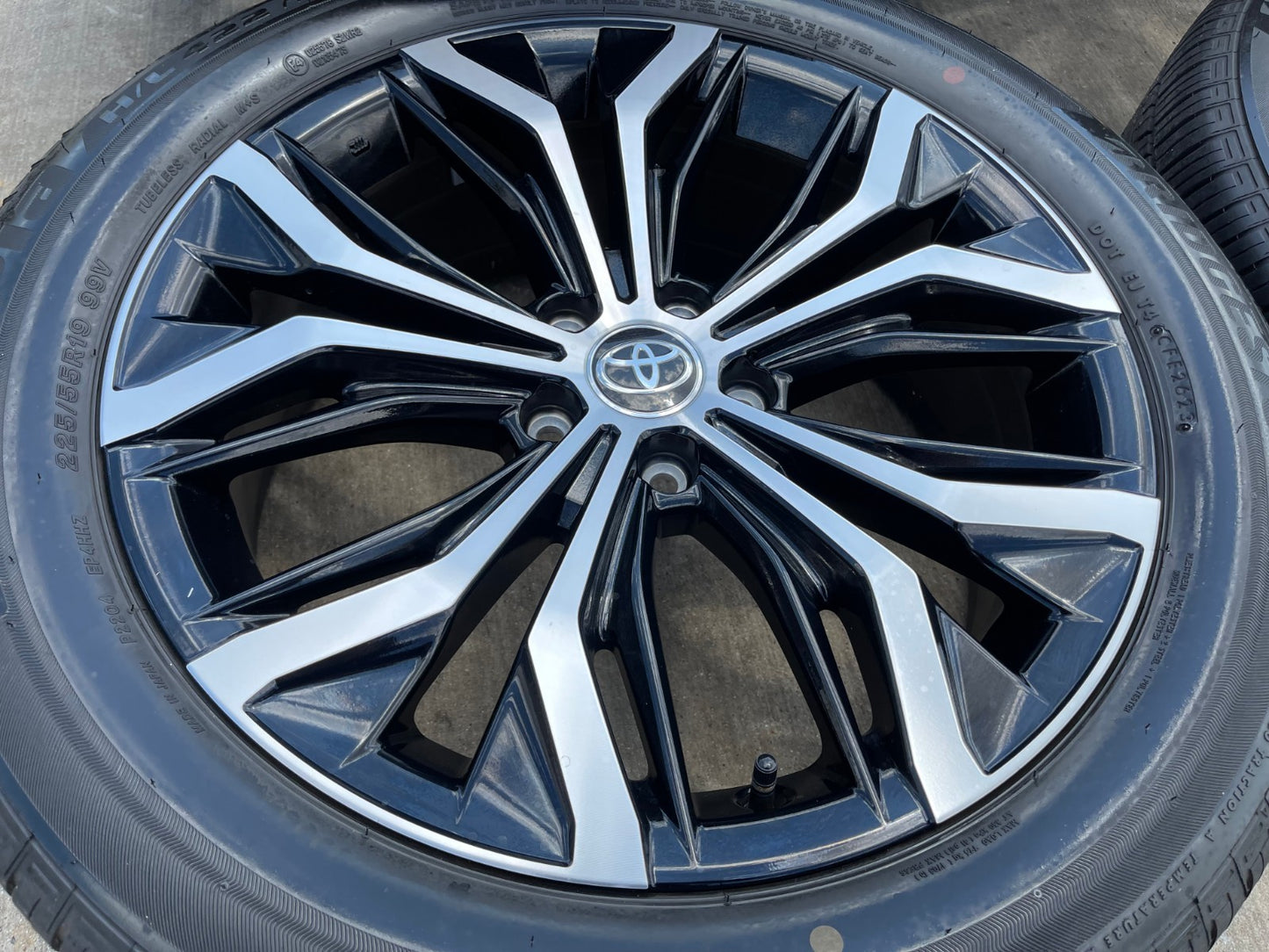19" Toyota Crown OEM black wheels rims 75330 Camry Avalon Lexus 2023 2024 2025