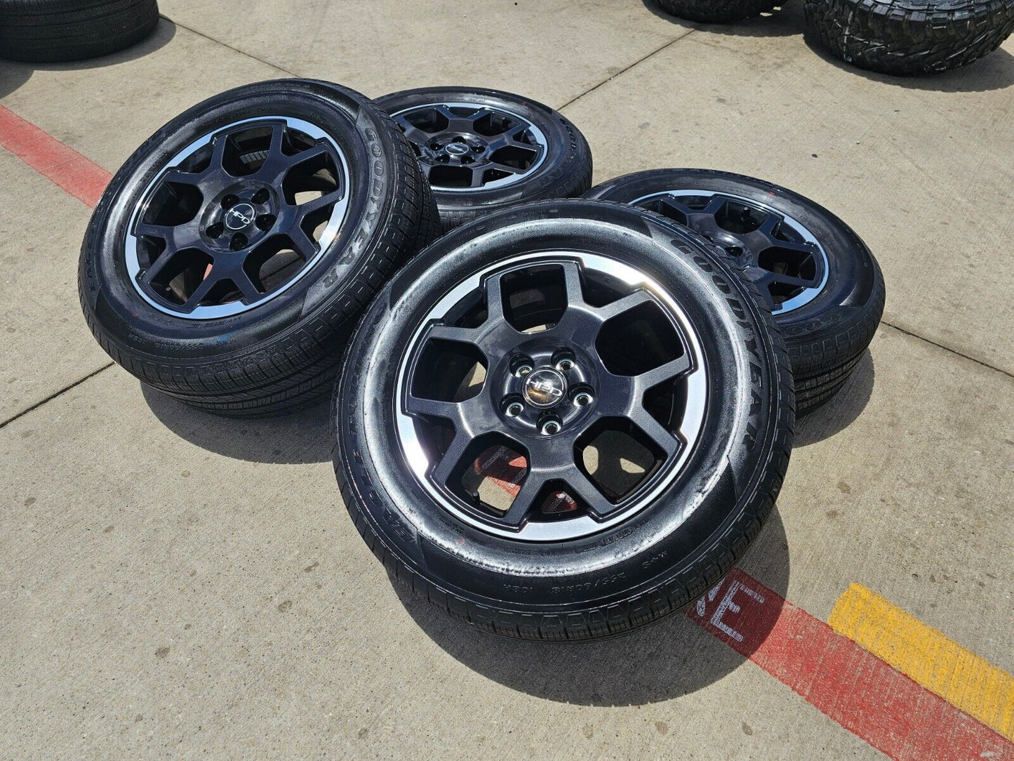 18" Honda Ridgeline Pilot HPD OEM black wheels rims 18089 MDX 2024 2025 NEW
