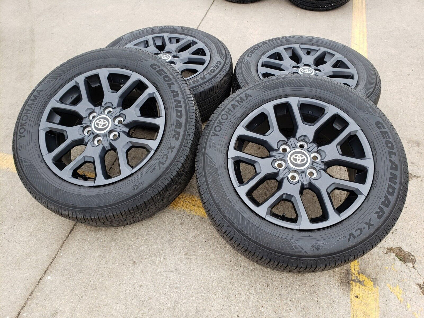 20" Toyota Tundra TSS TRD OEM wheels rims 95359 75277 Sequoia 2022 2023 2024