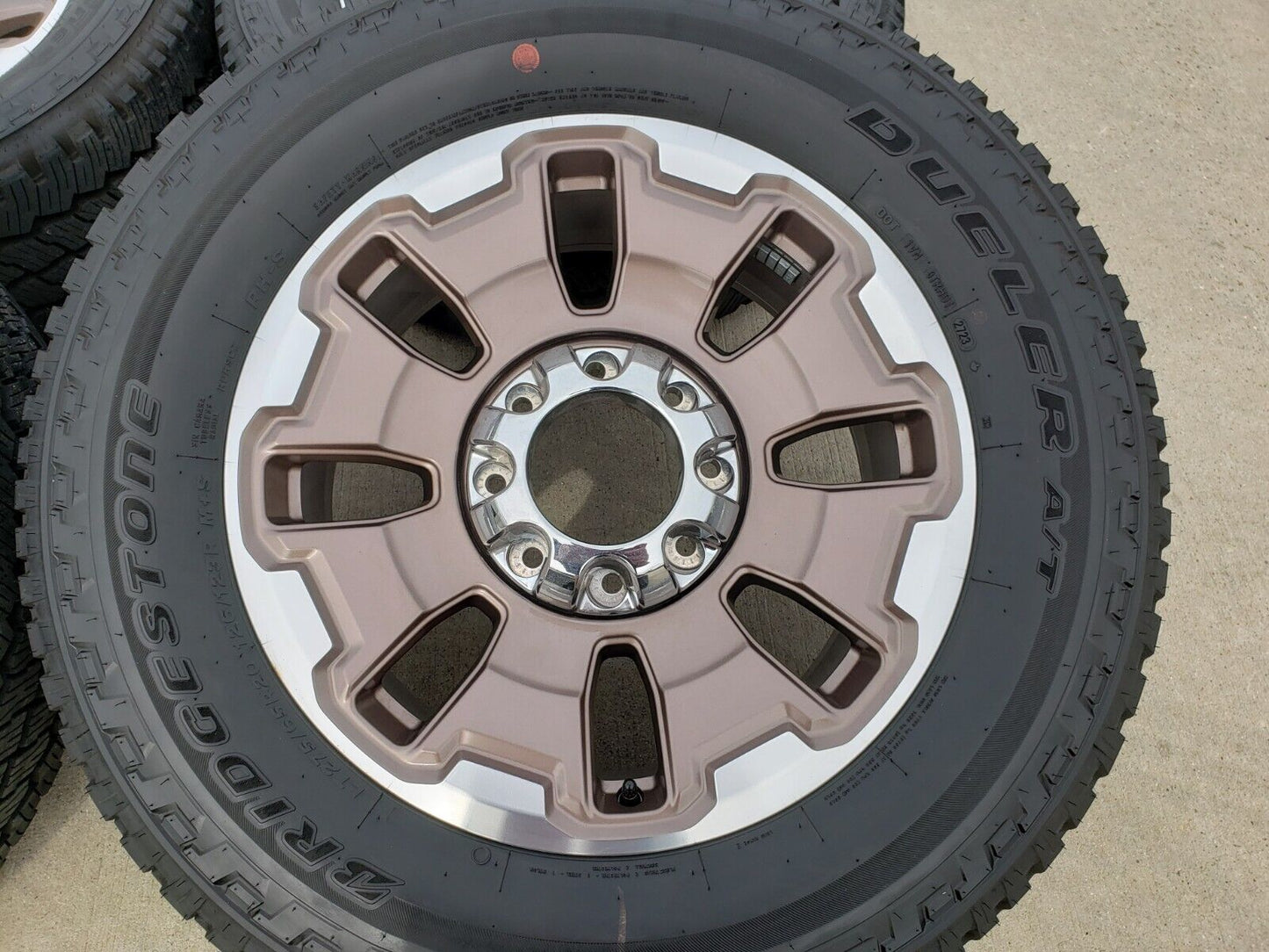 20" Ford F-250 F-350 OEM KING RANCH tan wheels rims 10487 2024 2025