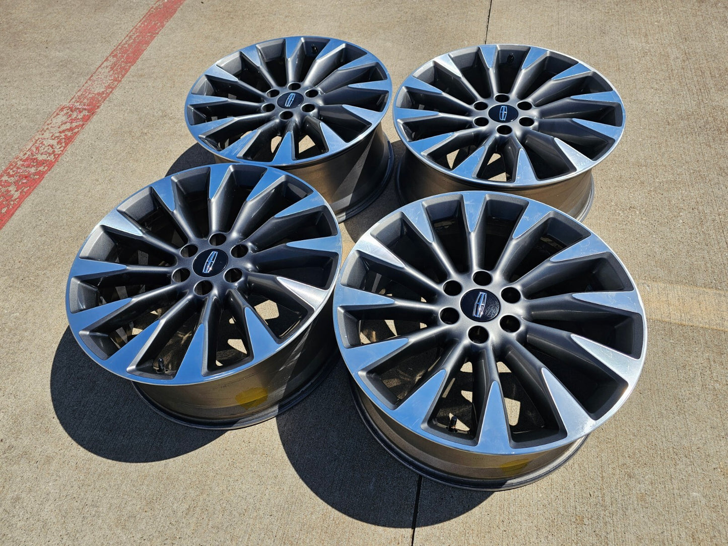 22" Lincoln Navigator OEM 10177 rims wheels Reserve 2021 2022 2023 2024 2025