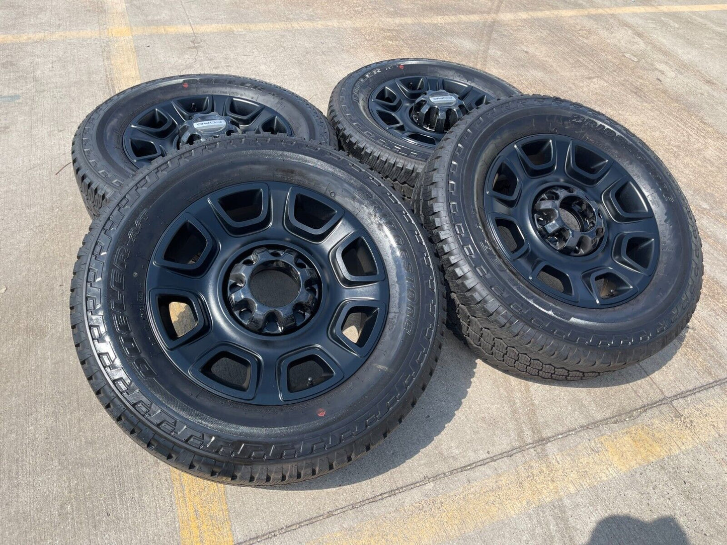 20" Ford F-250 F-350 OEM Lariat Platinum wheels rims 10486 tires 2024 2025 NEW