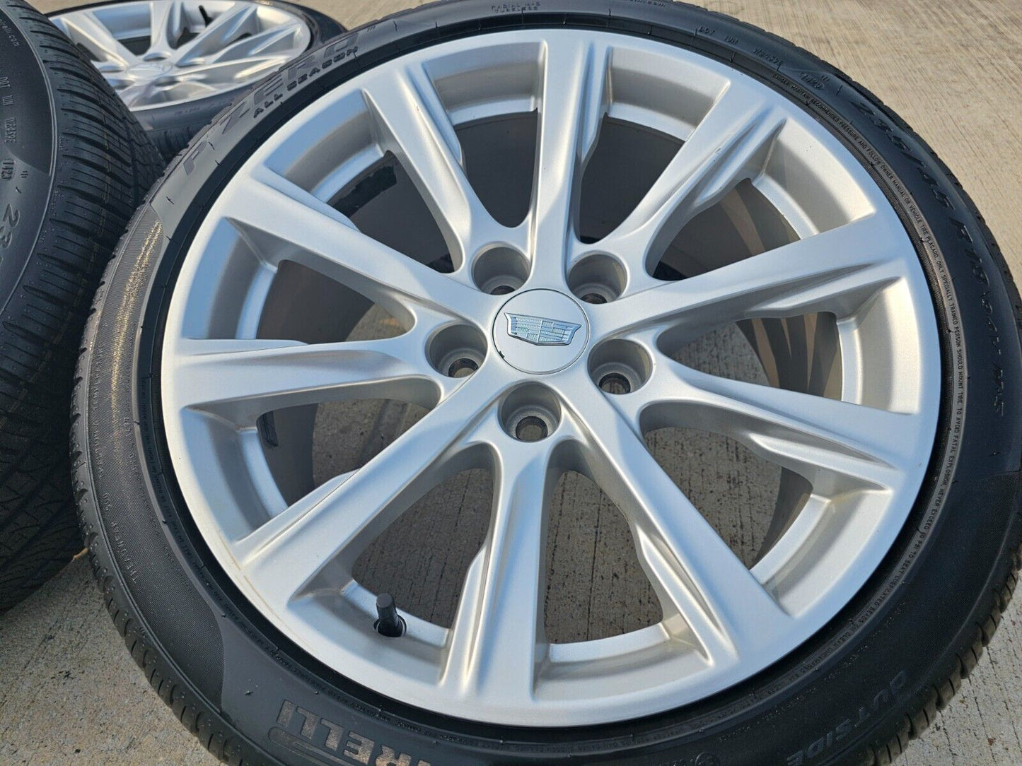 18" Cadillac CT5 Platinum wheels rims 4836 tires 2022 2023 2024 2025 NEW
