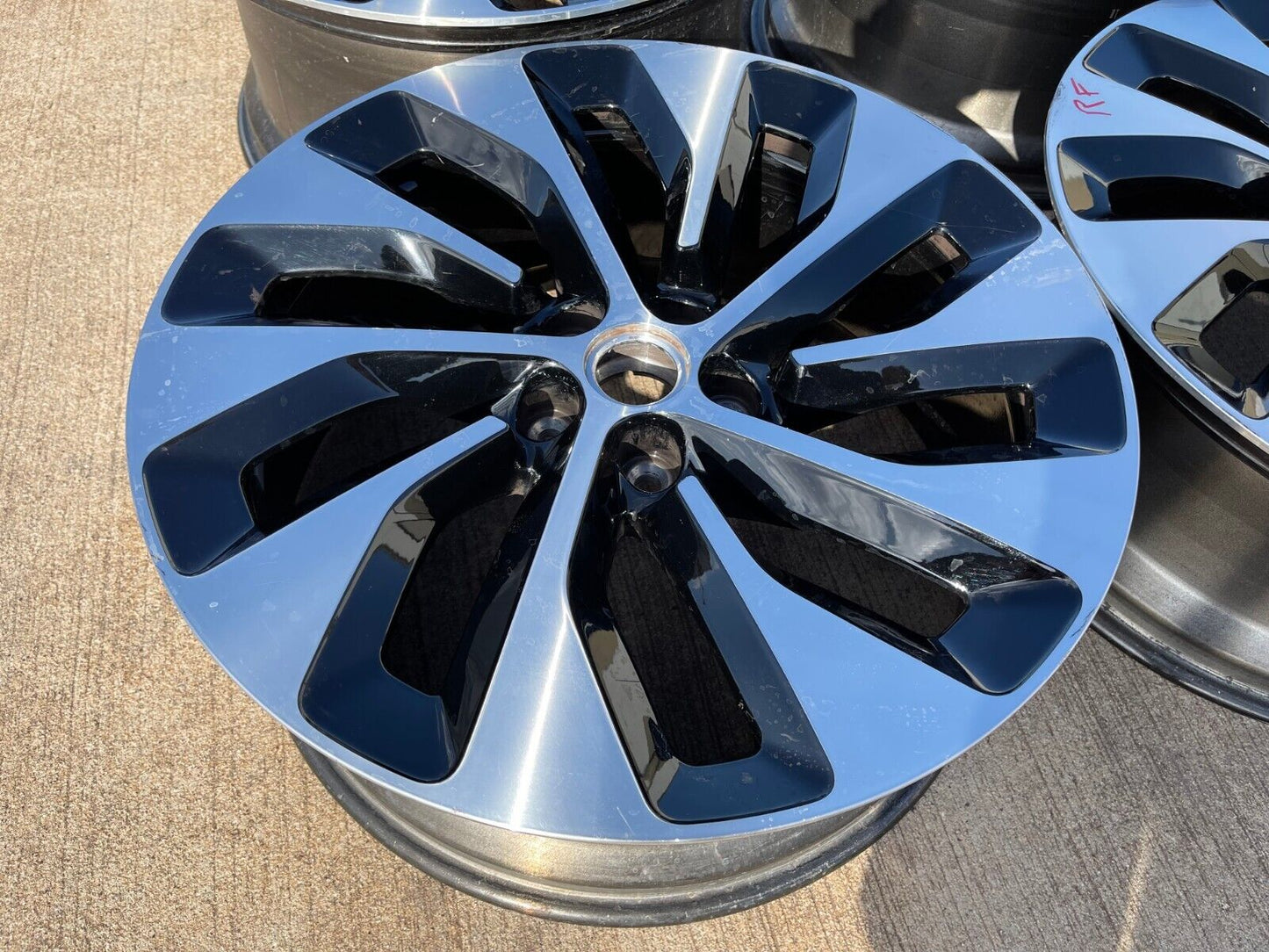 21" Lucid Air OEM Grand Touring black wheels rims 5x120 2022 2023 2024 2025