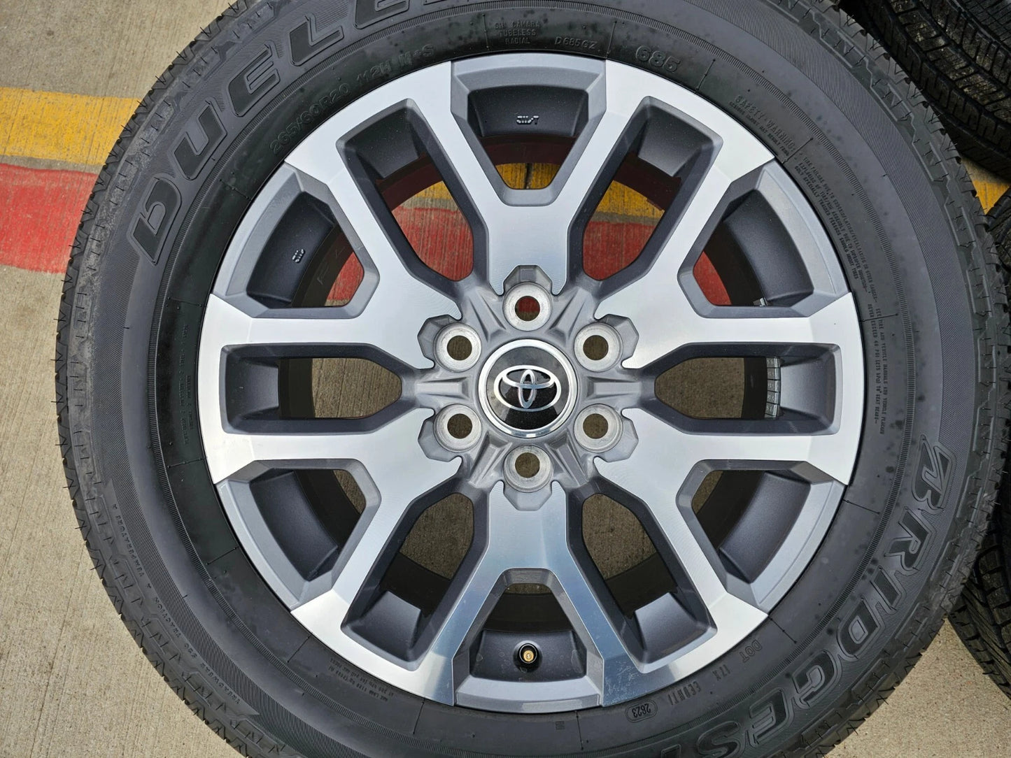 20" Toyota Tundra TSS TRD OEM wheels rims tires 95359 Sequoia 2024 2025 2026 NEW