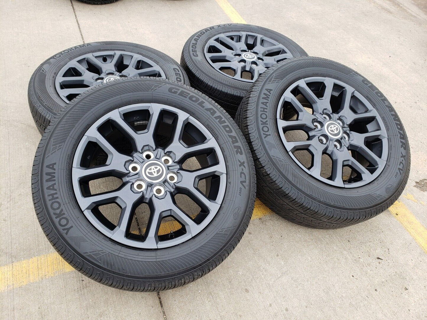 20" Toyota Tundra TSS TRD OEM wheels rims 95359 75277 Sequoia 2022 2023 2024